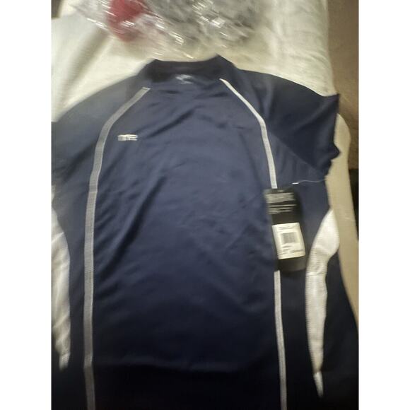 TYR Female Tech Polo -Navy Blue. Size XL - Picture 1 of 2